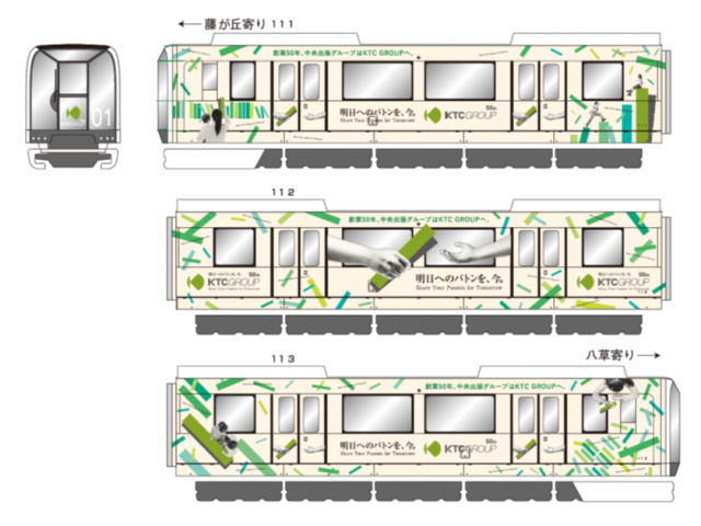 KTC GROUP ラッピング車両